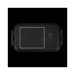 Fiambrera PP 900ml apta para microondas y lavavajillas | Tapa | 100 x 85