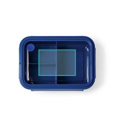 Fiambrera con tapa transparente y compartimentos | ZONA1 | 100 x 70