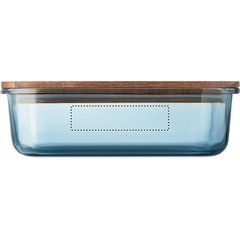 Fiambrera de vidrio 800 ml | Lado 1 | 80 x 20