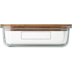 Fiambrera de vidrio 800 ml | Lado 2 | 80 x 20