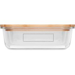 Fiambrera de Vidrio 800ml | Lado 1 | 80 x 20