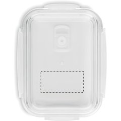Fiambrera Vidrio Microondas 900ml | LID | 80 x 40