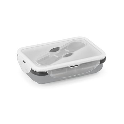 Fiambrera Silicona 640mL Plegable