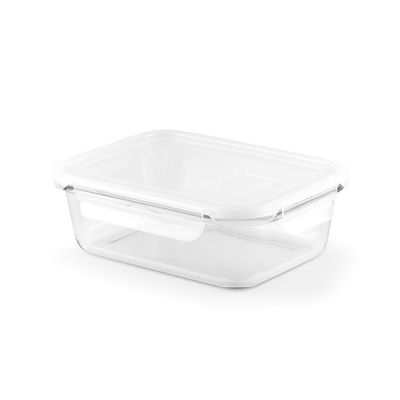 Fiambrera de vidrio de 1L Blanco