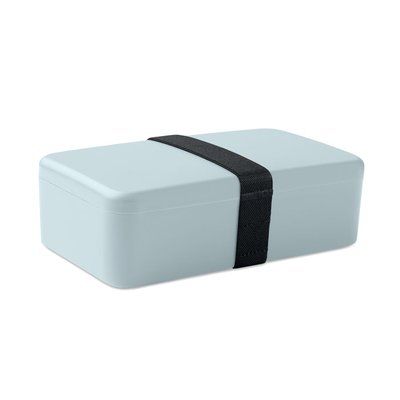 Fiambrera 750 ml con banda elástica Azul Bebé