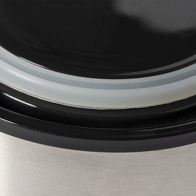 Fiambrera Acero Inox 500ml con Utensilio 3 en 1