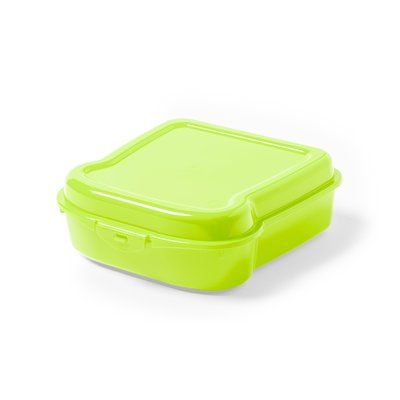 Fiambrera para bocadillos en colores personalizada Ver