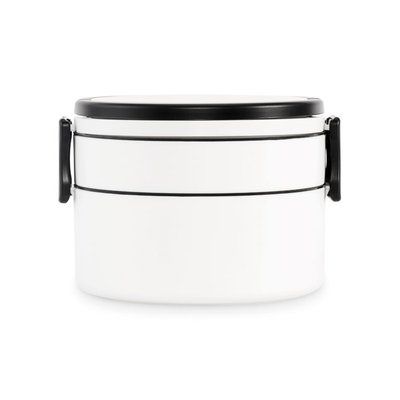 Fiambrera de dos pisos con asas 950 ml