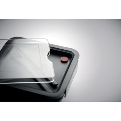 Fiambrera PP 600ml con Cubiertos