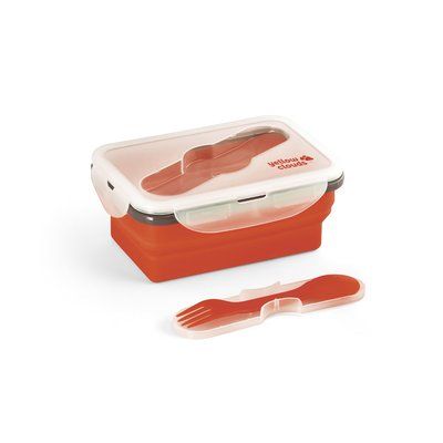 Fiambrera Silicona 640mL Plegable