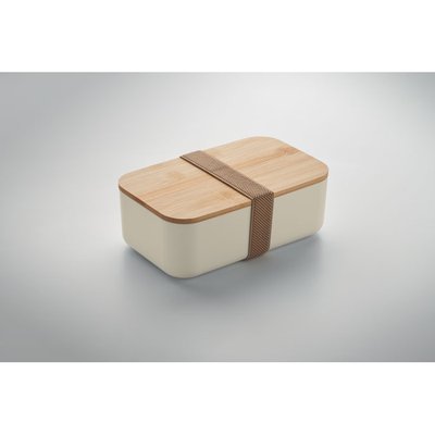 Fiambrera con Tapa de Bambú
