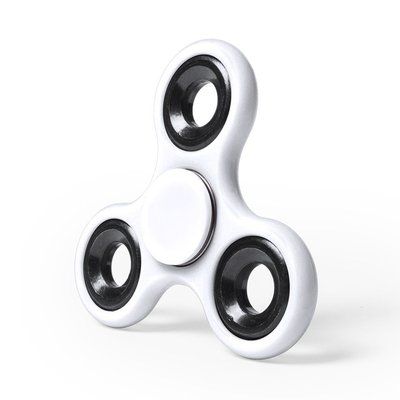 Fidget spinner personalizado con tu logo Blanco