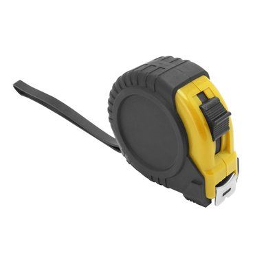 Flexómetro 3 metros con bloqueo Amarillo Talla Única Adulto