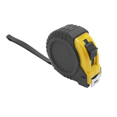 Flexómetro 5 metros con bloqueo Amarillo Talla Única Adulto