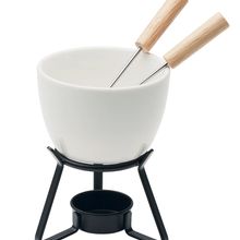 Fondue cerámica 240 ml Blanco