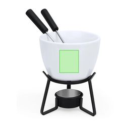 Fondue de cerámica con base metálica | Area 2 | 30 x 30