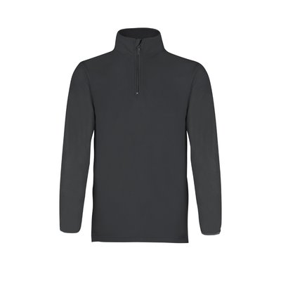 Forro polar ligero con media cremallera Neg XL