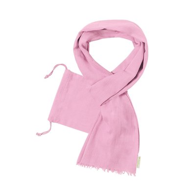 Foulard de Algodón Orgánico Rosa