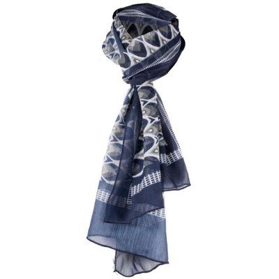 Foulard Estampado Poliéster Chiffon 35x155cm AZ