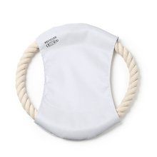 Frisbee para mascotas con tejido RPET Blanco
