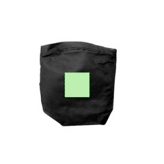 Frisbee de poliéster plegable con funda | Centrado en la funda | 45 x 45