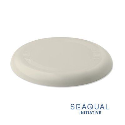 Frisbee de material PP oceánico reciclado Beig