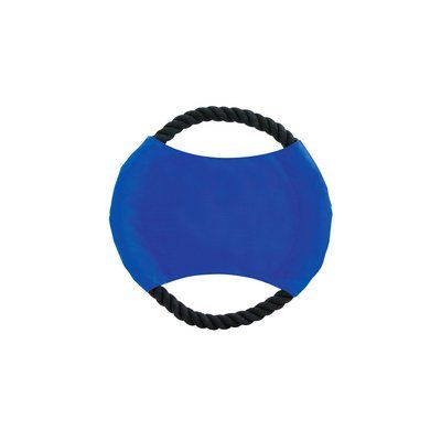 Frisbee para perros de cuerda de algodón Azul