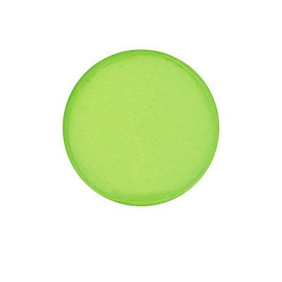Frisbee de poliéster plegable con funda Verde