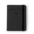 Funda pasaporte PU Leather con cierre elástico