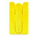 Funda soporte de silicona para móvil Amarillo Talla Única Adulto