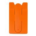 Funda soporte de silicona para móvil Naranja Talla Única Adulto