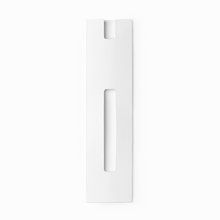 Funda de cartón con ventana para bolígrafo Blanco