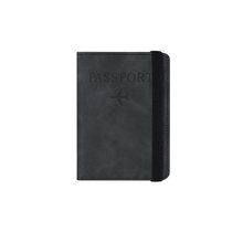 Funda pasaporte de PU reciclado Neg