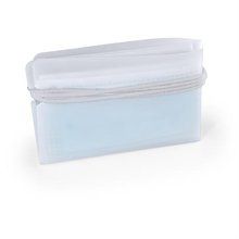 Funda portamascarillas de PP flexible Blanco