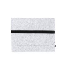 Funda Laptop 15'' RPET Cierre Elástico Gri