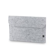 Funda de fieltro reciclado para portátil Gris Claro