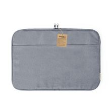 Funda acolchada de algodón reciclado Gri