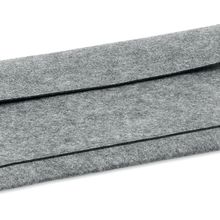 Funda Felpa para Portátil y Documentos Gris