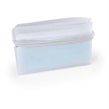Funda portamascarillas de PP flexible Blanco