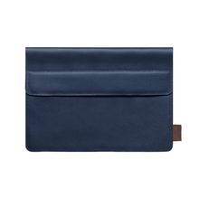 Funda Portátil 14" de Cuero Reciclado Mar