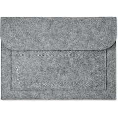 Funda Felpa para Portátil y Documentos | Bolsillo Frontal | 250 x 90