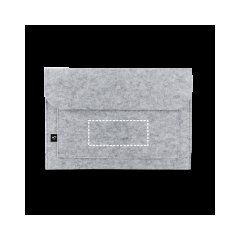 Funda de fieltro reciclado para portátil | Delantera inferior | 190 x 80