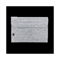 Funda de fieltro reciclado para portátil | Solapa | 280 x 40