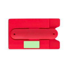 Funda multiusos, tarjetero y soporte para móvil | En el lateral de la pinza cara A | 30 x 10