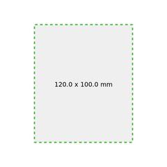 Funda Tablets Táctil 9.7'' Impermeable | Delantera centro | 100 x 120