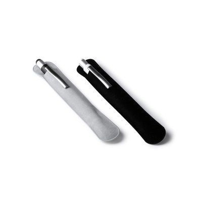Funda de antelina para bolígrafo