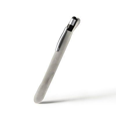 Funda de antelina para bolígrafo