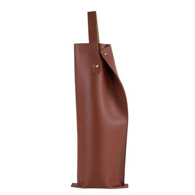Funda para botella con asa Marrón