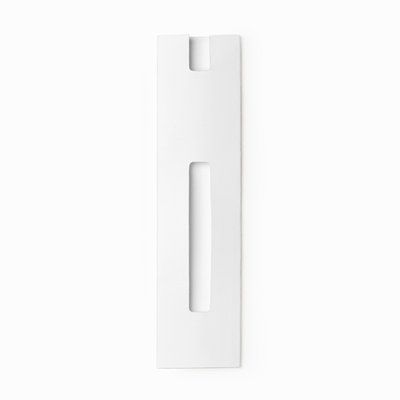 Funda de cartón con ventana para bolígrafo Blanco TALLA ÚNICA ADULTO