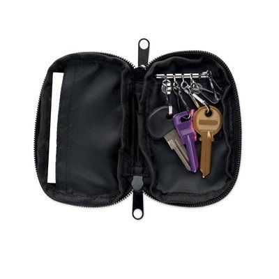 Funda para llaves RPET 300D con cremallera